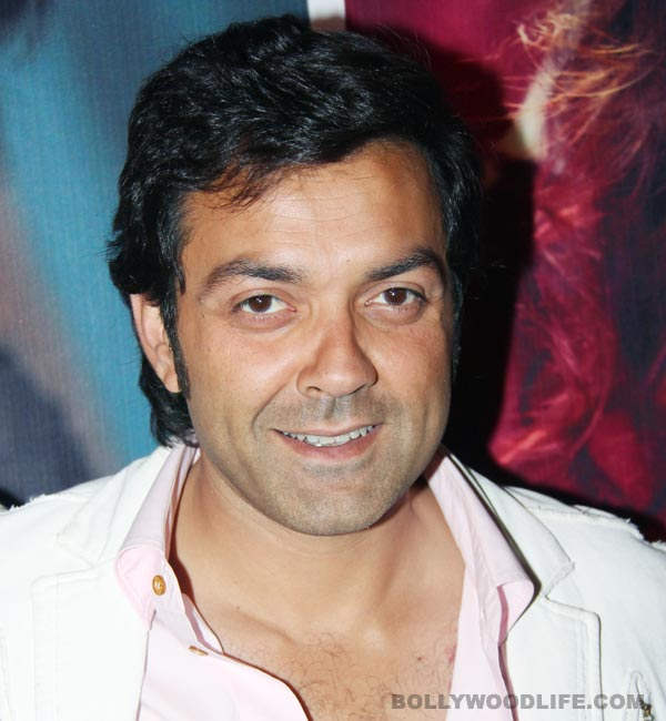 Actor Bobby Deol Smiling