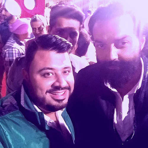 Bobby Deol With His Fan