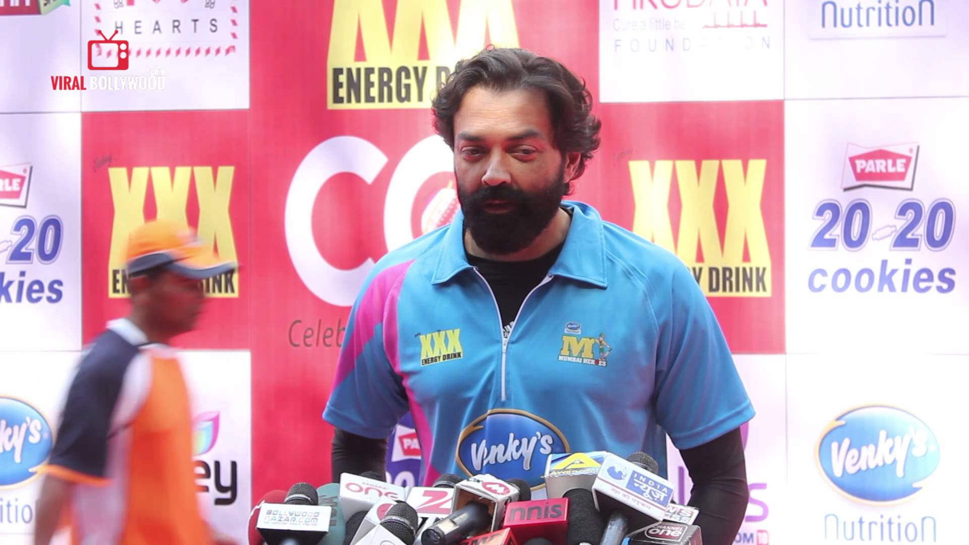 Bobby Deol With Media