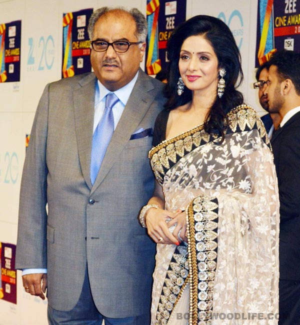Boney Kapoor And His Wife Shridevi