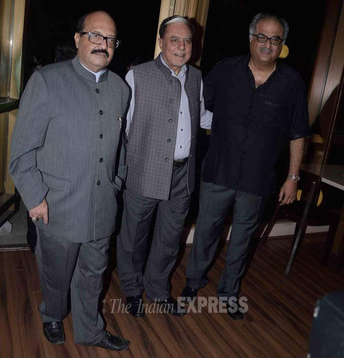 Boney Kapoor With Politician