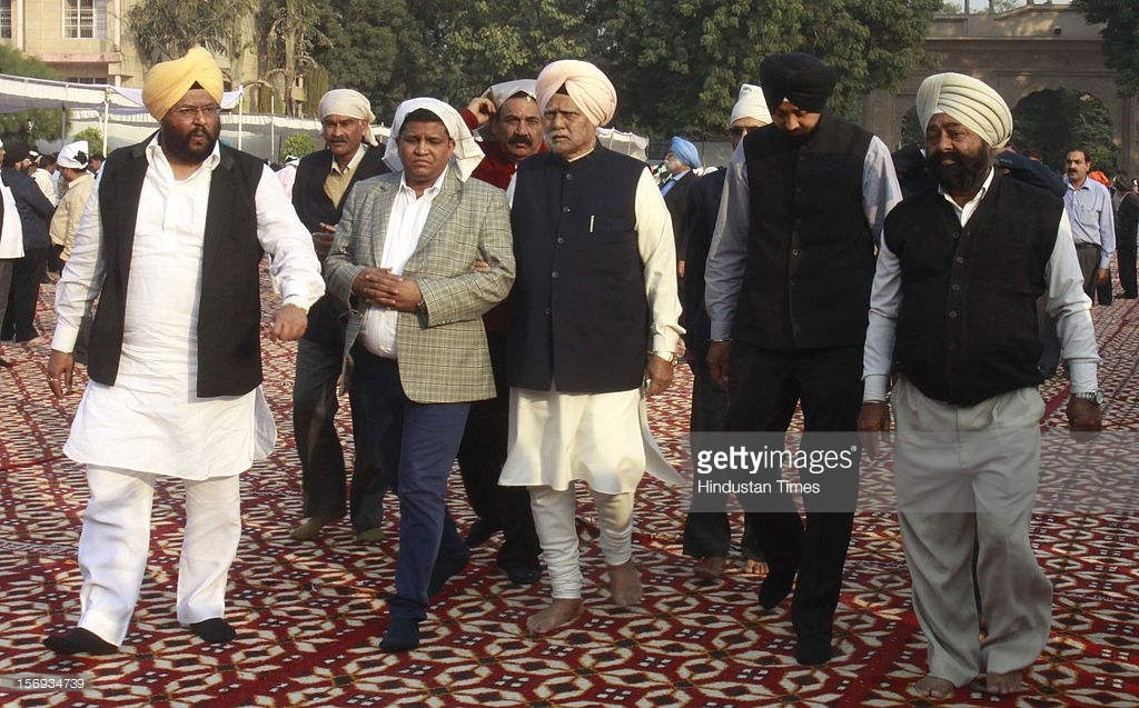 Buta Singh At Religious Place