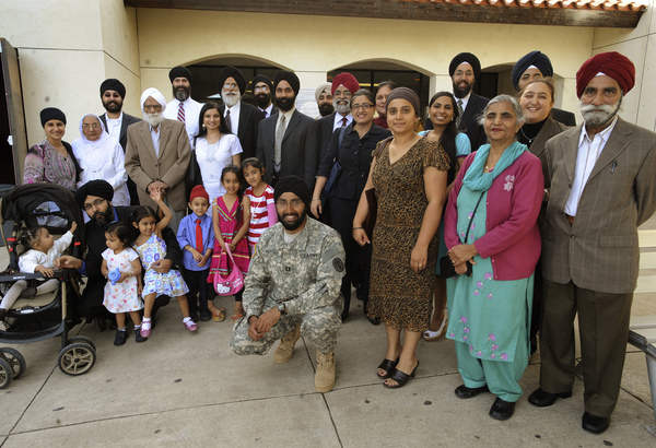 Captain Tejdeep Singh Rattan With His Family