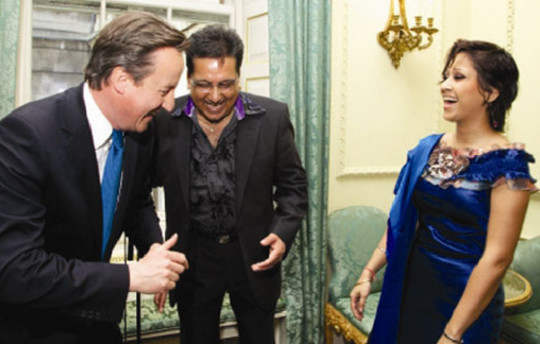 Channi Singh With British Pm