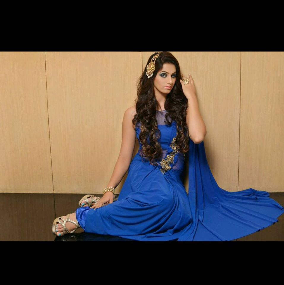 Dakshita Kumaria In Blue Suit