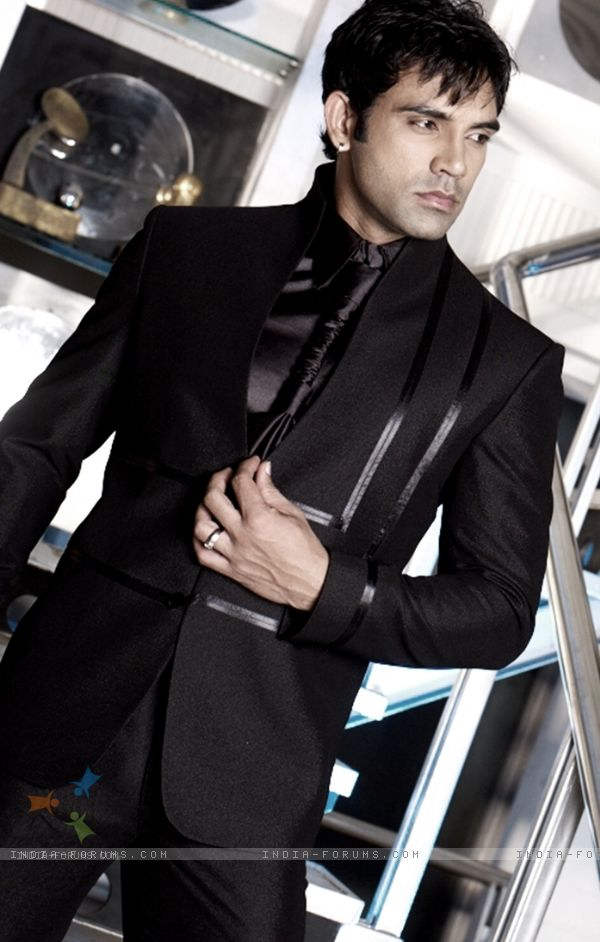 Dakssh Ajit Singh In Black Suit