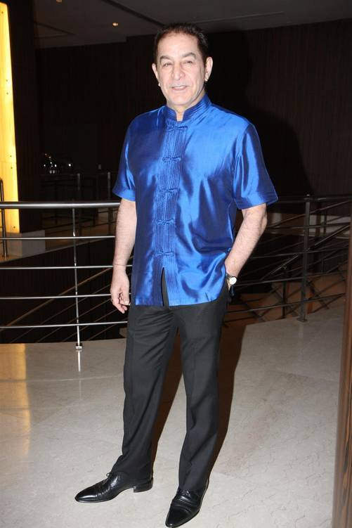 Dalip Tahil In Blue Shirt And Black Trouser