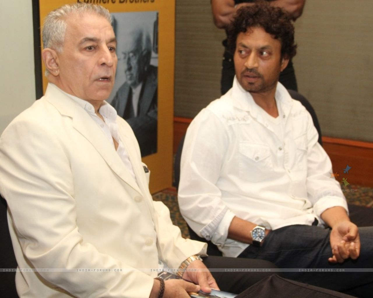 Dalip Tahil With Irfan Khan