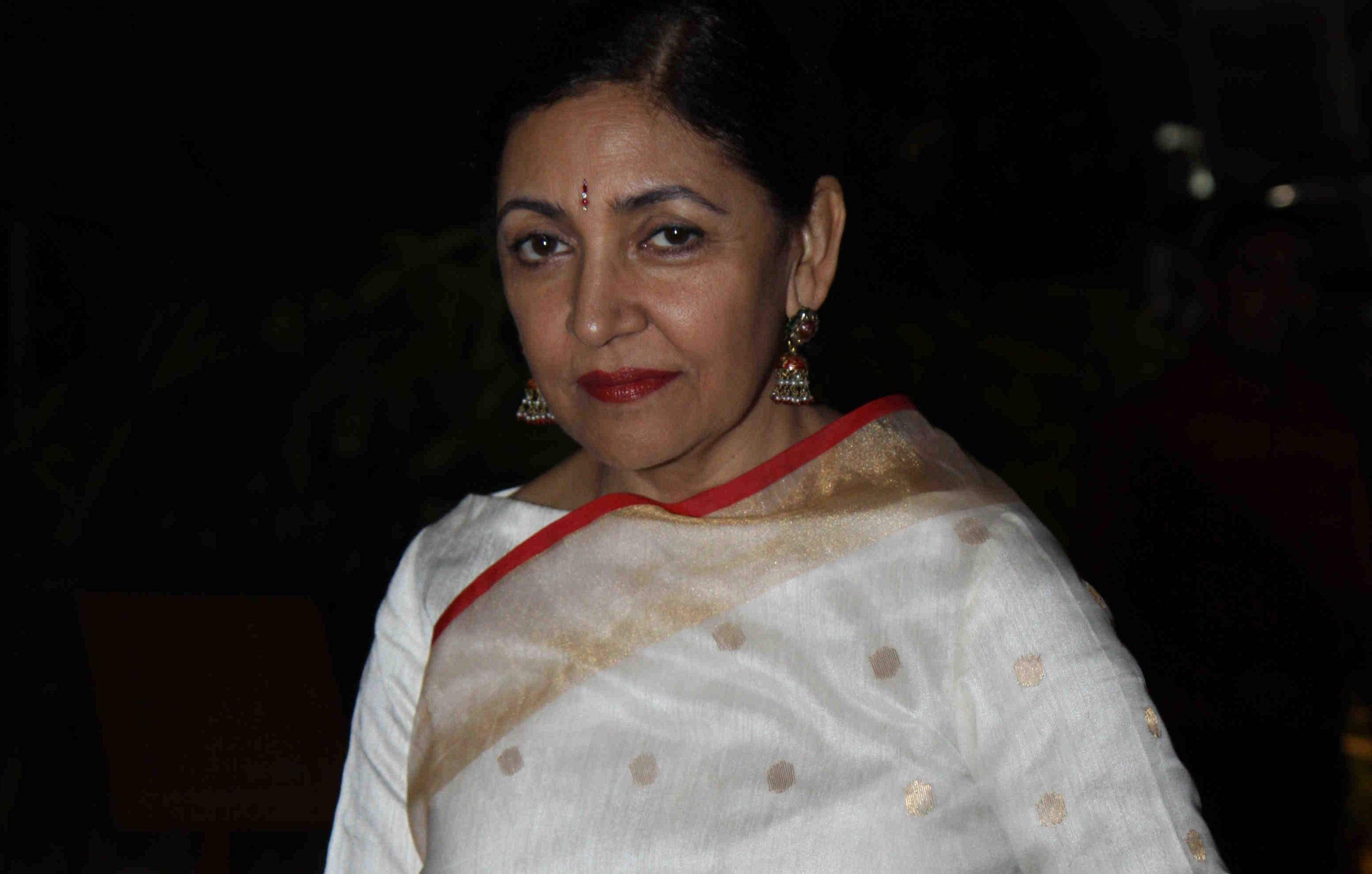 Deepti Naval Red Lips