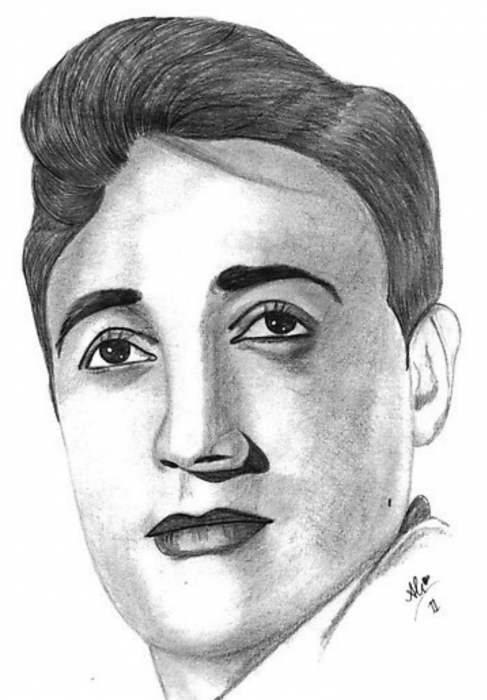 Dev Anand Pencil Sketch Pic