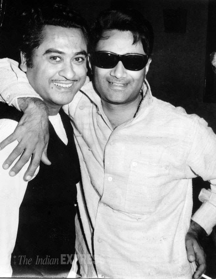 Dev Anand With Kishor Kumar