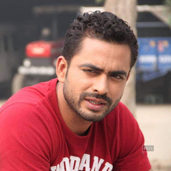 Dhanveer Singh In Red  T- Shirt