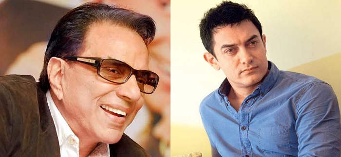 Dharmendra And Aamir Khan