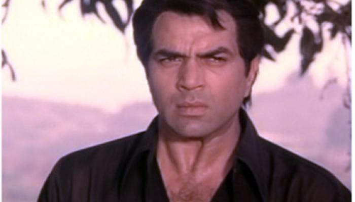 Dharmendra In Angry Face