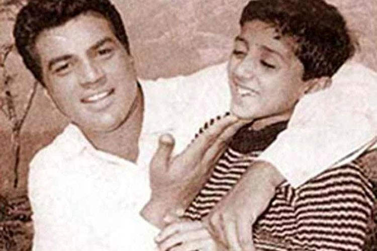 Dharmendra With Sunny Deol