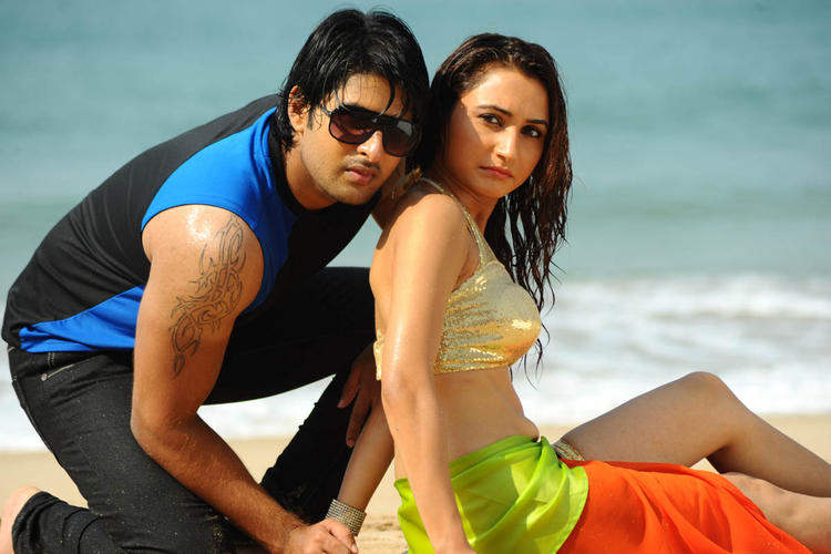 Dhriti Saharan On Beach With Actor