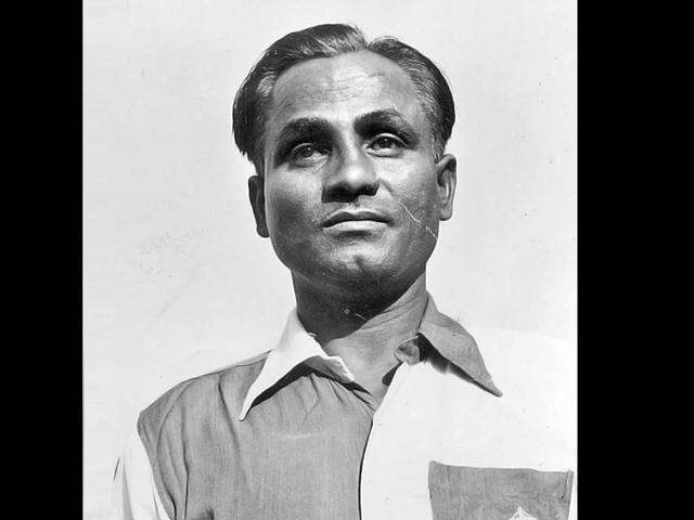 Black And Whitew Image Of Dhyan Chand