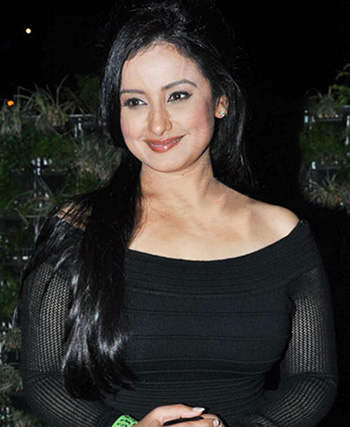 Indian Beauty Divya Dutta Looking So Preety In Black Dress