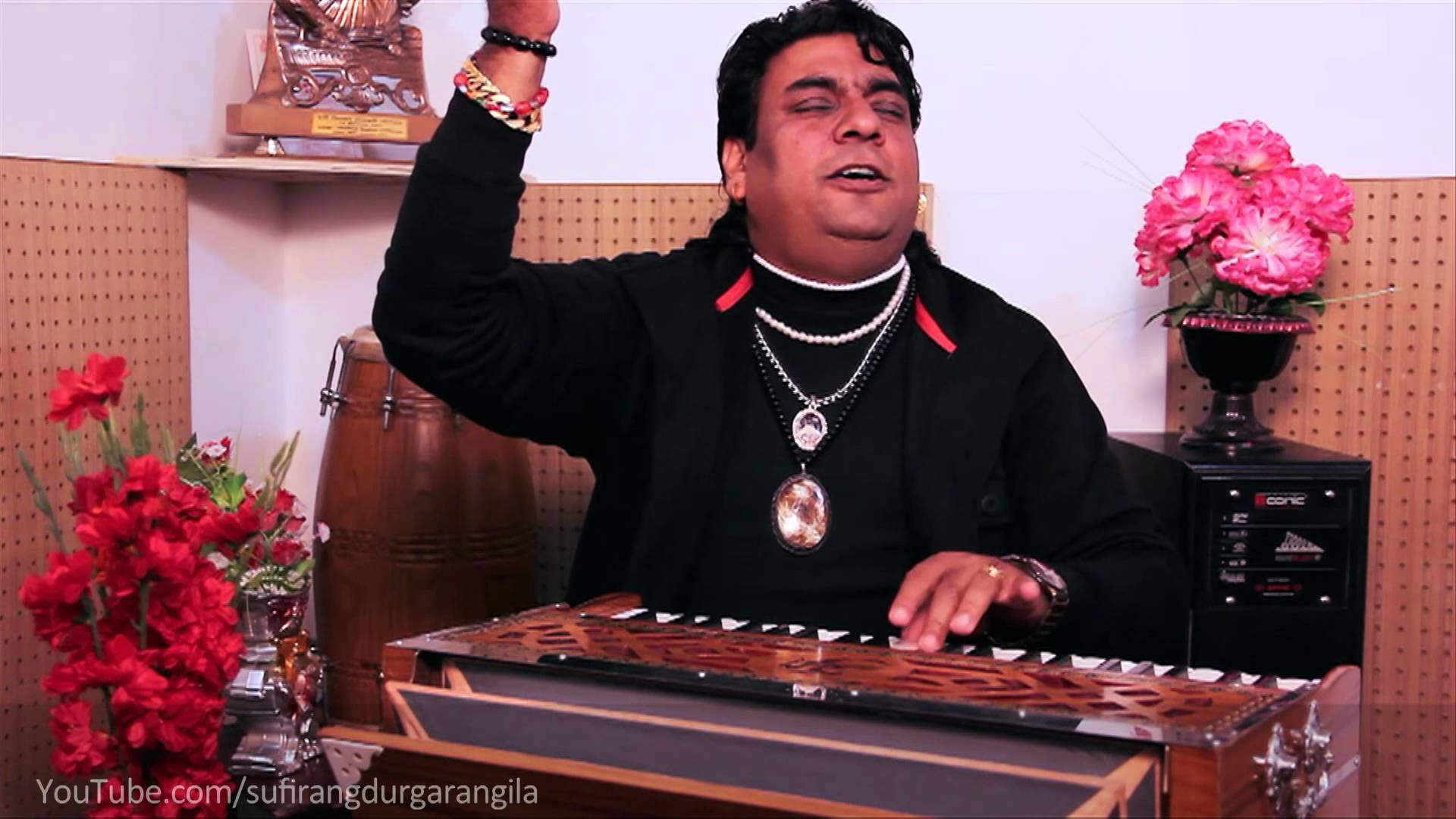 Durga Rangila Playing Harmonium