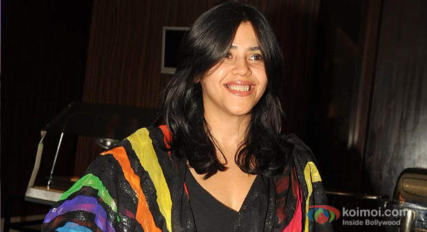 Ekta Kapoor Looking Preety In Colorful Dress