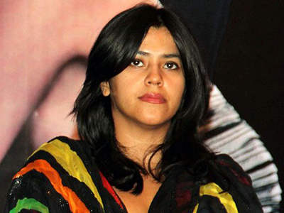 Ekta Kapoor Looking Serious