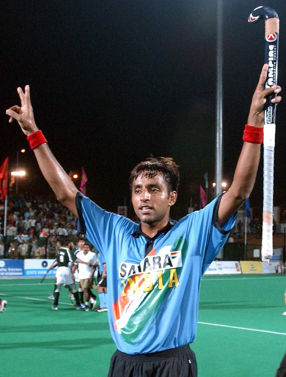 Gagan Ajit Singh Raise His Hands Up