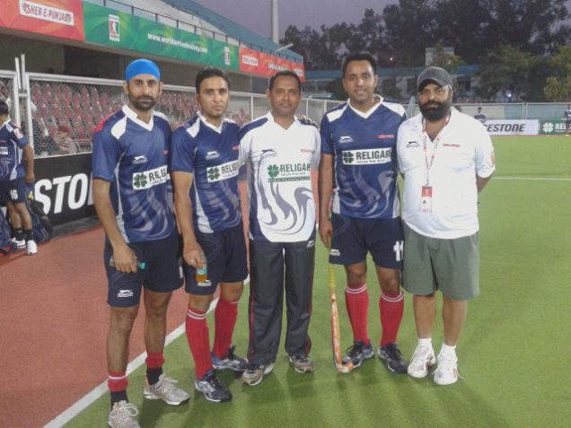 Gagan Ajit Singh Standing With His Team