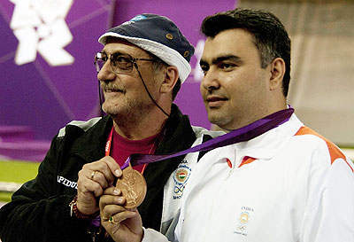 Gagan Narang With Medal