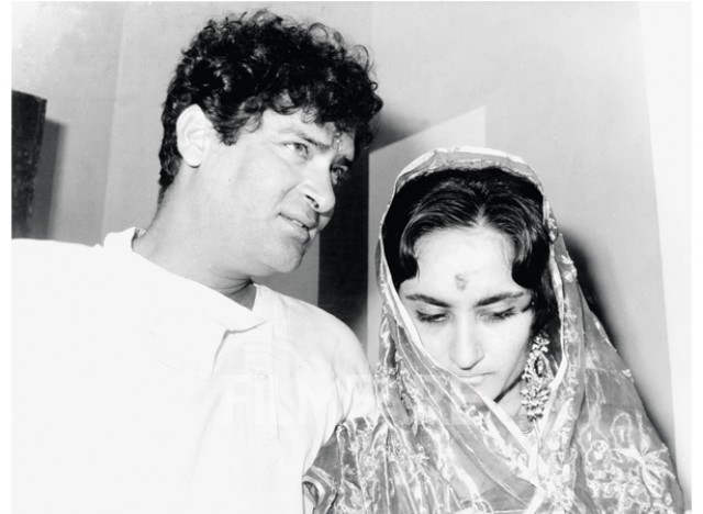 Shammi Kapoor With Geeta Bali