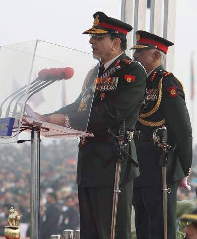 General Deepak Kapoor Giving Speech