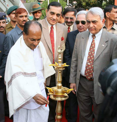 General Deepak Kapoor With Politician