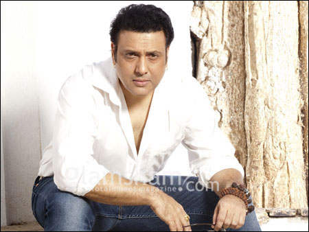 Govinda Film Actor Wearing White Shirt