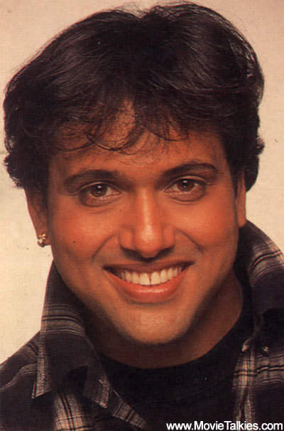 Smiling Image Of Bollywood Actor Govinda