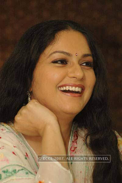 Actress Gracy Singh Smiling
