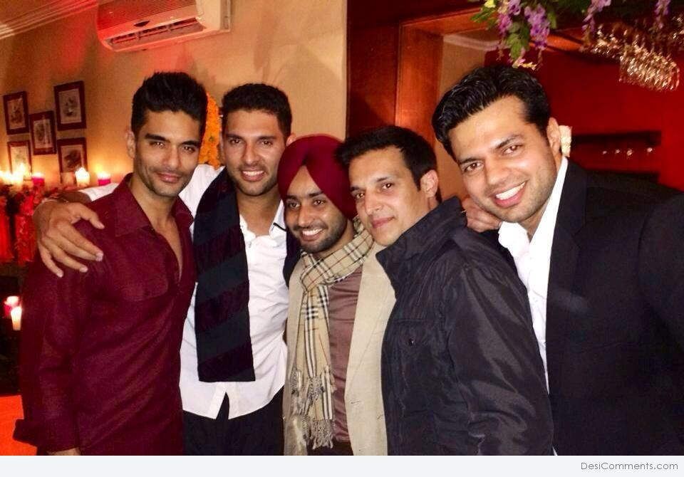 Gulzar Chahal With Punjabi Celebrities