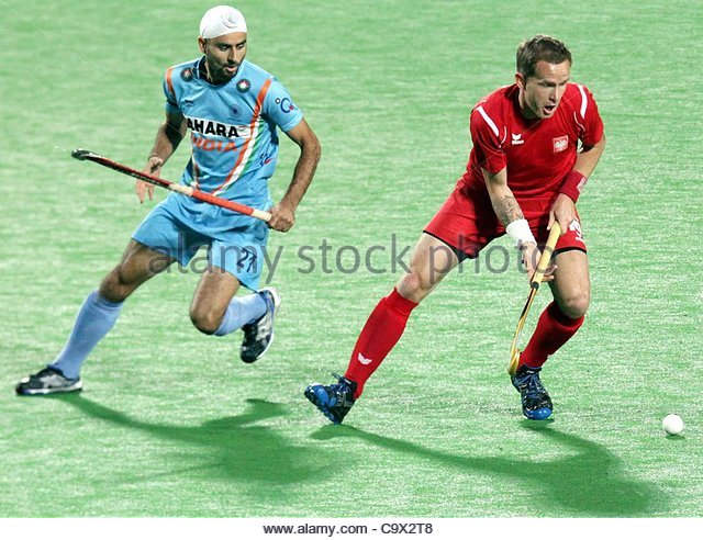 Gurvinder Singh Playing Hockey