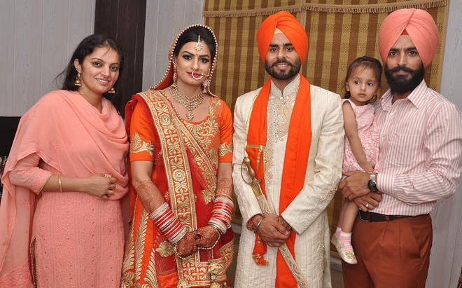 Gurwinder Singh Chandi With His Beautiful Wife
