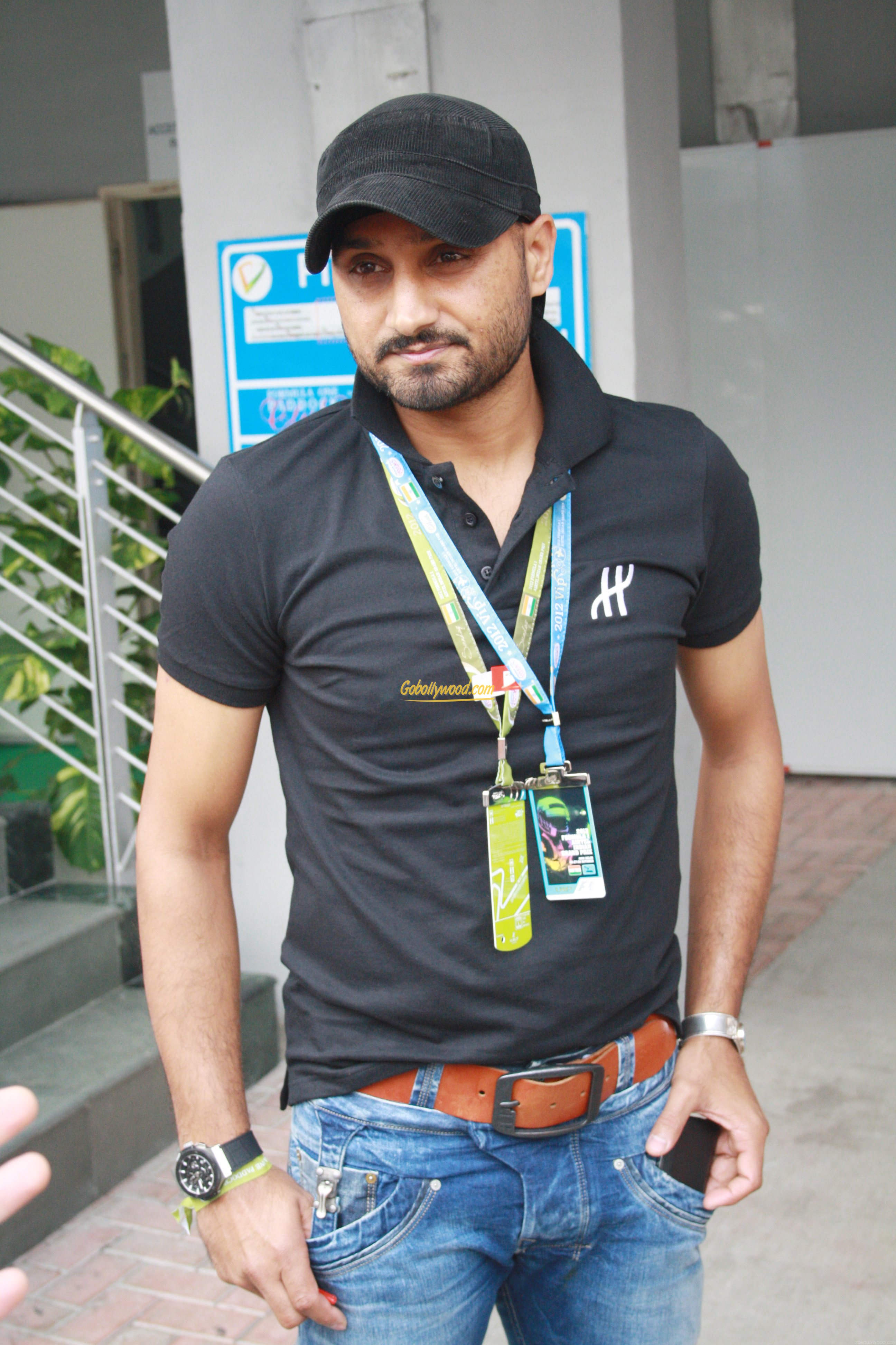 Harbhajan Singh Black Cap