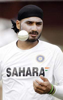 Harbhajan Singh In White