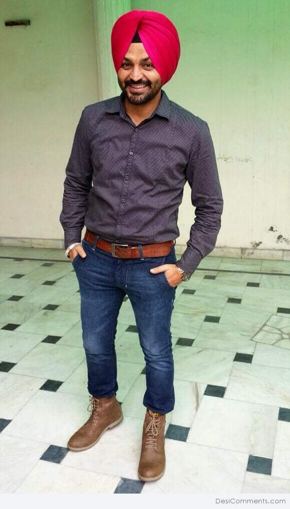 Harinder Bhullar In Casual  Outfit