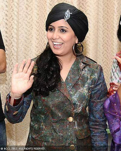 Harshdeep Kaur Wearing Black Turban