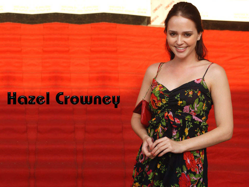 Hazel Crowney In Black Dress