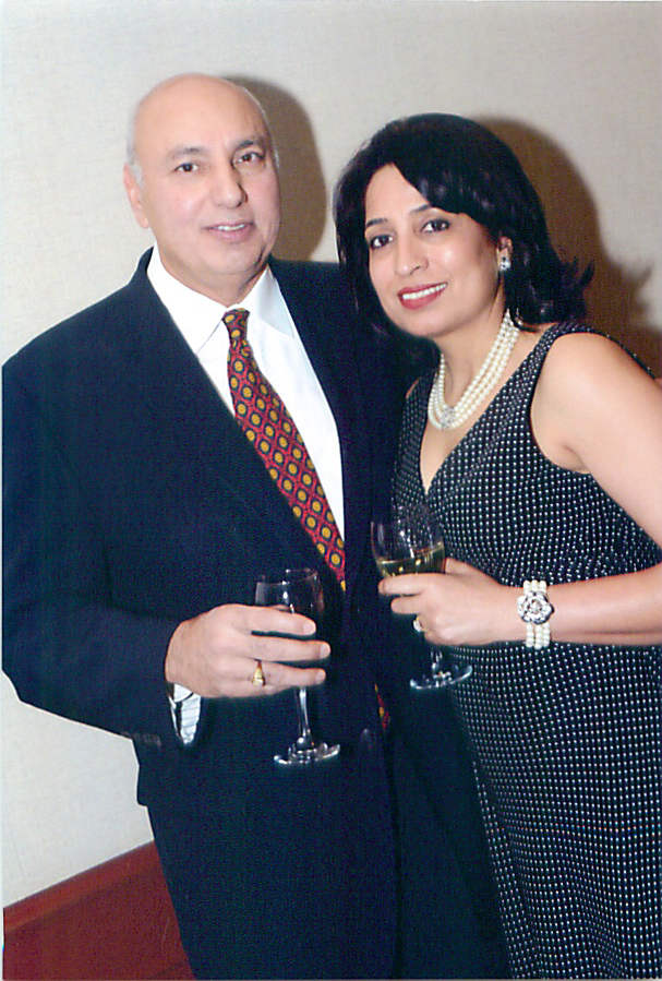 Image Of Herb Dhaliwal With His Wife