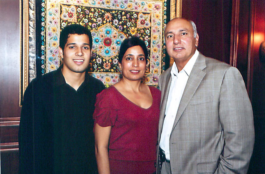 Photo Of Herb Dhaliwal With Wife And Son