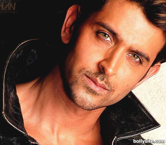 Face Closeup Picture Of  Hrithik Roshan