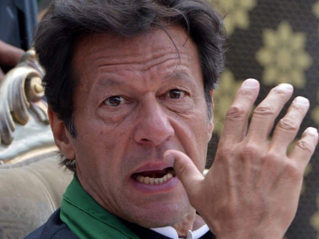 Face Close Up Of Imran Khan
