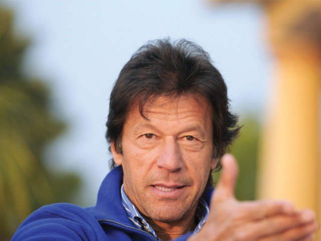 Face Closeup Of Imran Khan