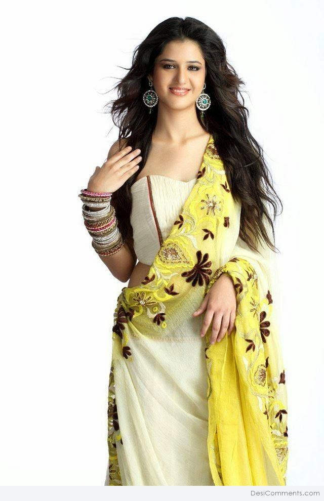 Isha Rikhi Wearing Yellow Dress
