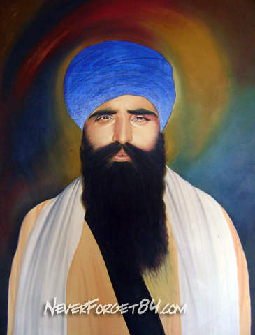 Sant Jarnail Singh - Painting