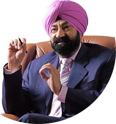 Jaspal Bhatti Wearing Pink Turban